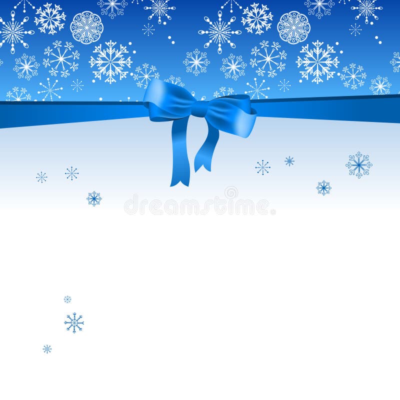 Beautiful Christmas blue background