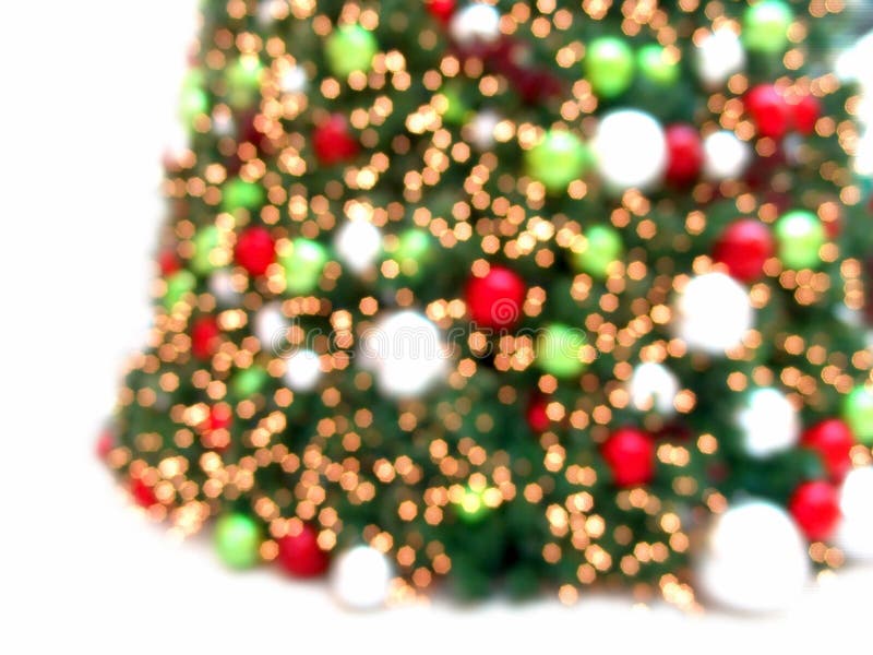 Beautiful Christmas Tree Abstract Background