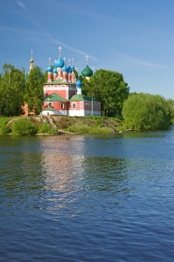 Beautiful church in forest