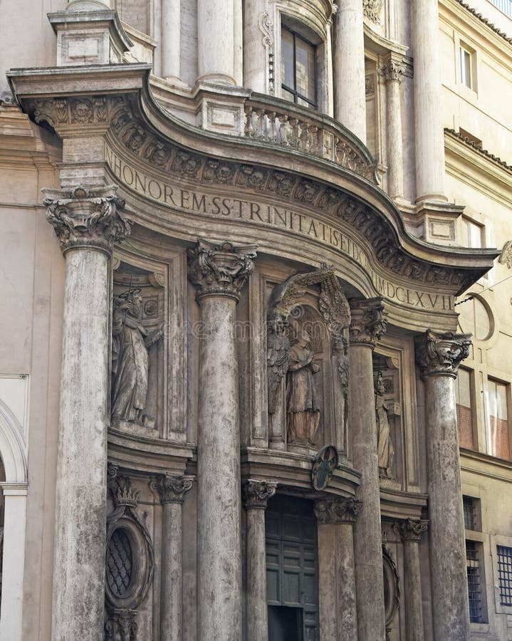 The Church of San Carlo Alle Quattro Fontane, Church of Rome, by ...