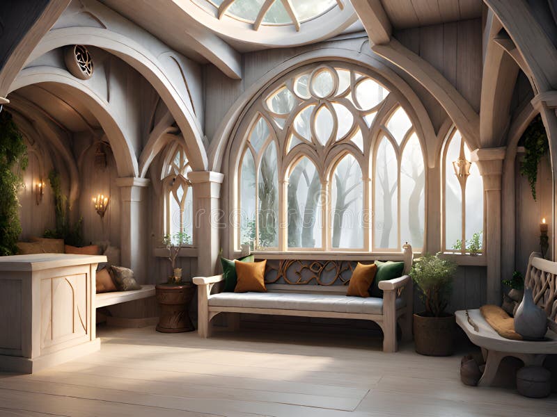 A Beautiful Classic Interior with a