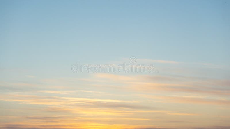 Beautiful Clear, Morning Sky at Sunrise, Natural Background. Soft Pink  Clouds. Stock Image - Image of bright, dusk: 181063493