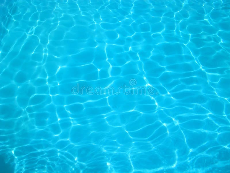 Beautiful clear pool water stock images