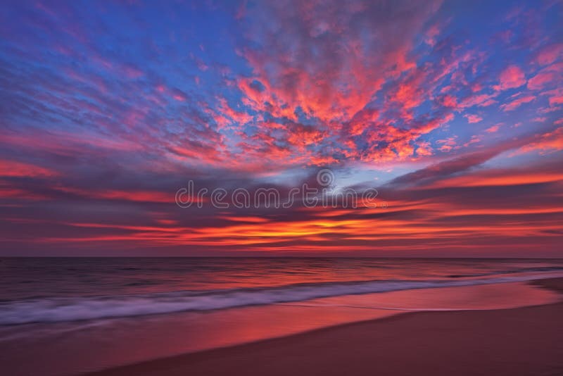 Beautiful cloudscape over the sea. royalty free stock photos