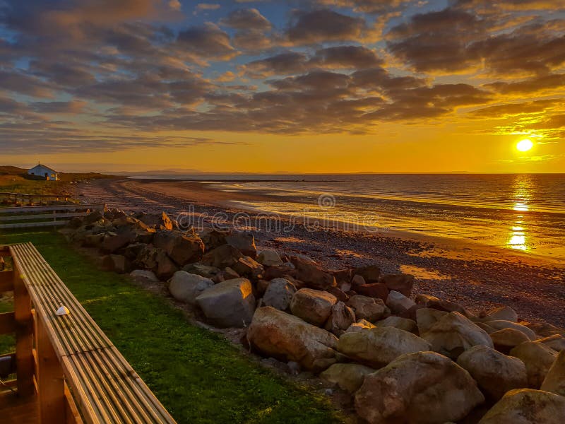 Beautiful Coastal Sunset royalty free stock photo Beautiful Coastal Sunset royalty free stock photo