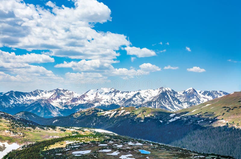 Beautiful Colorado Rocky Mountains spring scenery. stock images Beautiful Colorado Rocky Mountains spring scenery. stock images