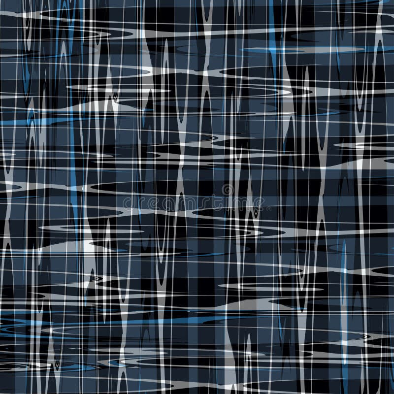 Beautiful colored waves on a dark background vector illustration vector illustration