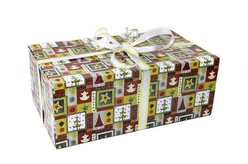 Beautiful Colorful Gift Box with Bows Stock Photo Image of copy