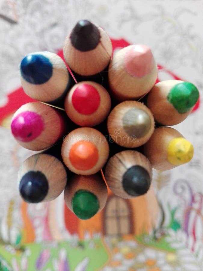 A Little Rainbow of Solid Colors Stock Photo Image of combination