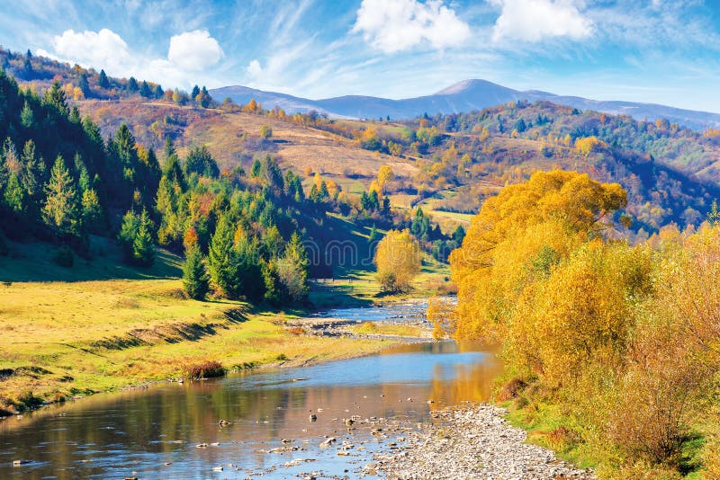 Beautiful countryside in autumn colors royalty free stock photo Beautiful countryside in autumn colors royalty free stock photo