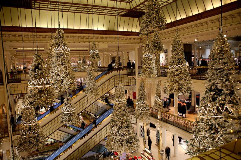 Ceiling Of Le Bon Marche Department Store - Paris, France Stock Photo,  Picture and Royalty Free Image. Image 116311864.