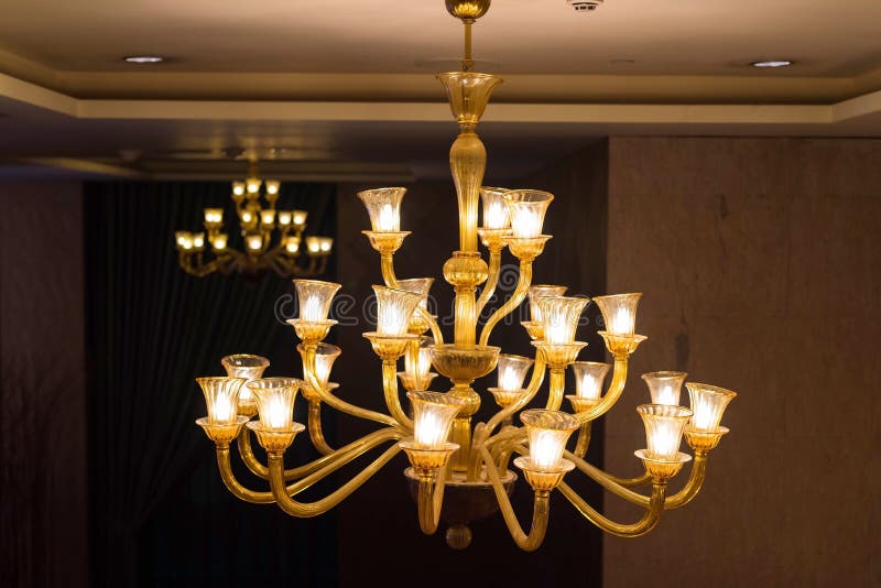 Beautiful Crystal Chandelier Lamp Stock Image Image of closeup, chandelier 83891001