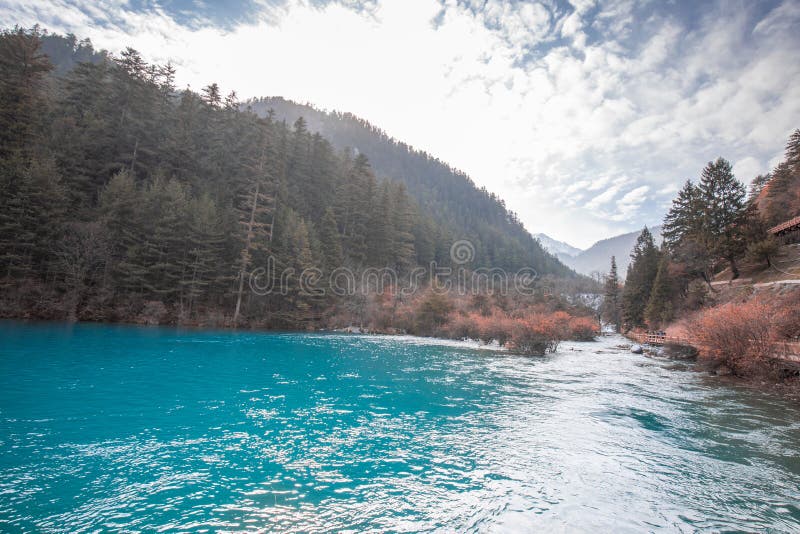 1039 Lake Jiuzhaigou Clear Blue Water Photos Free And Royalty Free