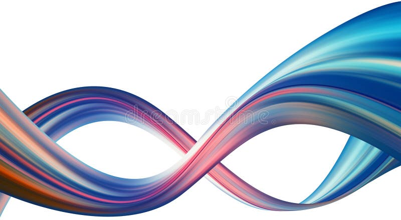 Beautiful Curves Abstract Modern Background Stock Photo - Illustration of  colors, concept: 138350532