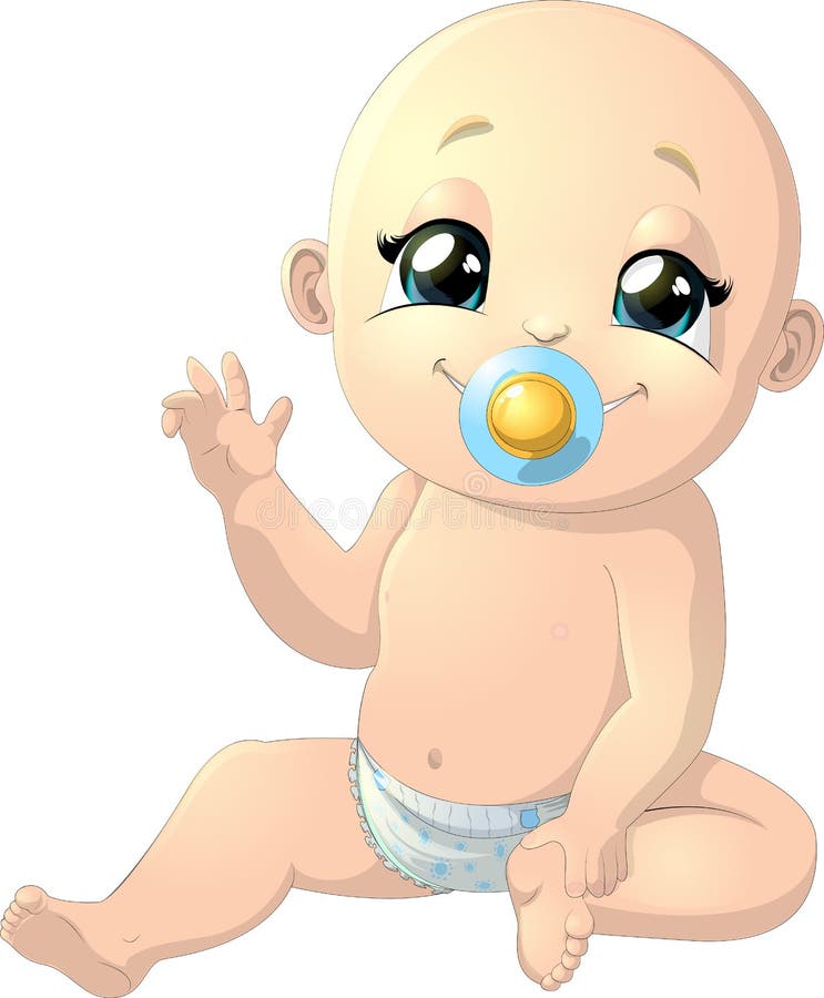 Baby stock vector. Illustration of bubbles, bottle, birthday - 43198069