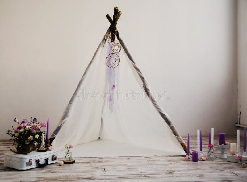 Beautiful Decoration for Wedding Photo Shoot Stock Photo - Image of ...