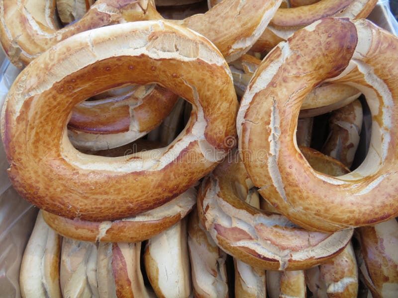 Beautiful and delicious donuts typical of Spain with a pleasant flavor stock image Beautiful and delicious donuts typical of Spain with a pleasant flavor stock image