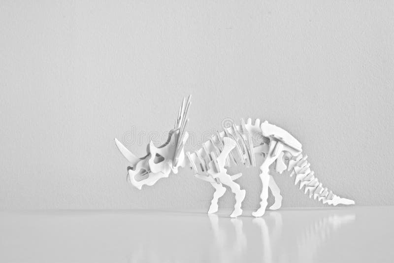 Dinosaur skeleton stock photo. Image of skeleton, black 99835694