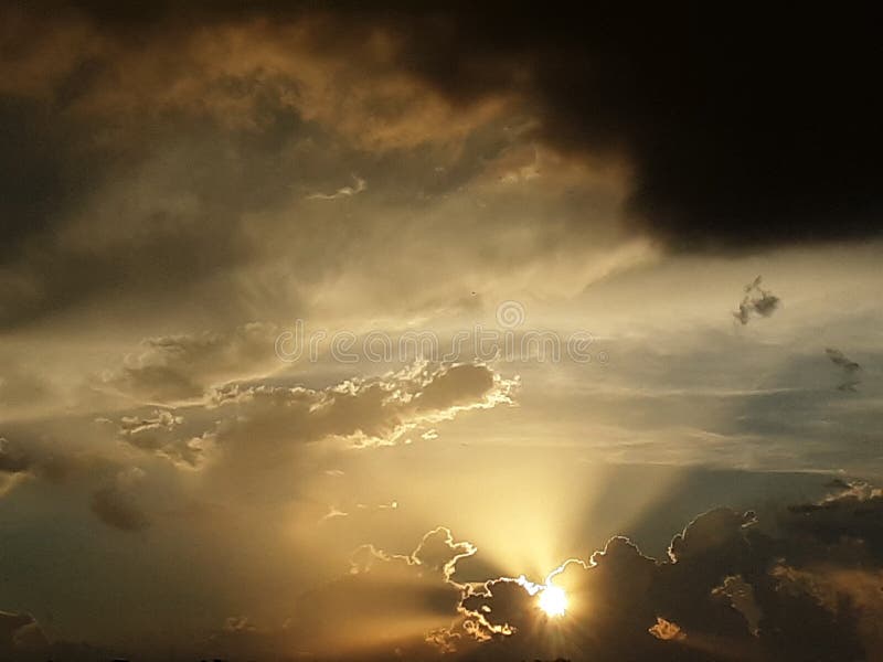 Beautiful disaster royalty free stock photography