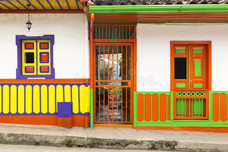 Colorful Musem House In Salento Colombia Stock Photo - Download Image Now -  Colombia, Salento - Quindío, Armenia - Colombia - iStock