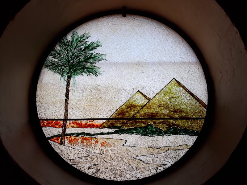 Beautiful drawing on glass stock photo. Image of drawing 139487518