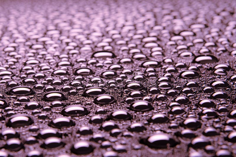 Beautiful drops of water