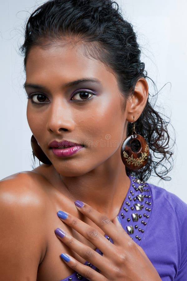 Beautiful east indian woman