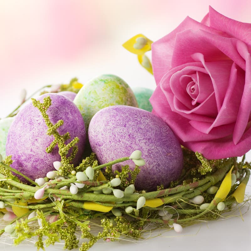 Beautiful easter decoration