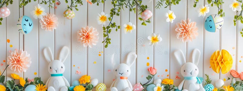 Frumoasă grădină de Paște cu ouă. concentrare selectivă. royalty free stock photos