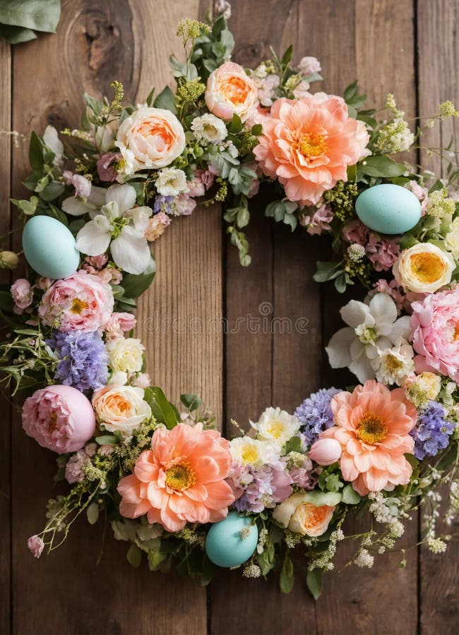 Decor frumos de paște. concentrare selectivă. royalty free stock photos