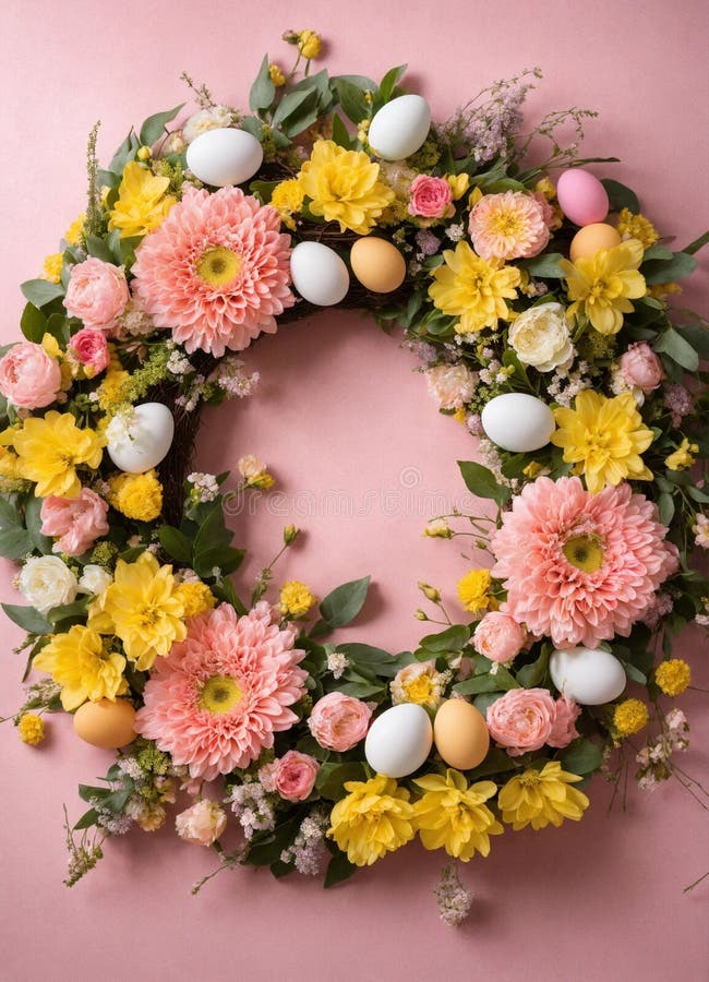 Decor frumos de paște. concentrare selectivă. royalty free stock images