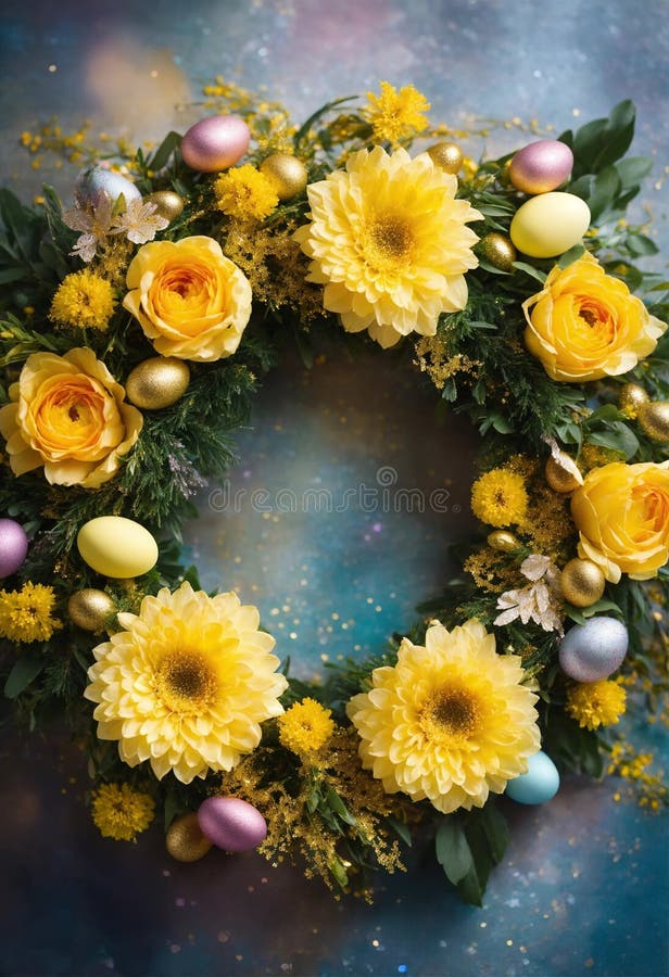 Decor frumos de paște. concentrare selectivă. stock images