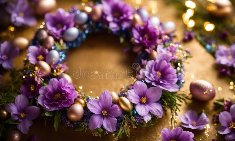 Decor frumos de paște. concentrare selectivă. stock photos