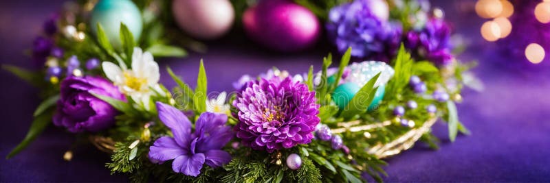 Decor frumos de paște. concentrare selectivă. stock images