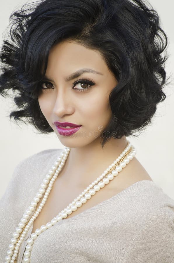 Beautiful exotic young woman royalty free stock photos Beautiful exotic young woman royalty free stock photos