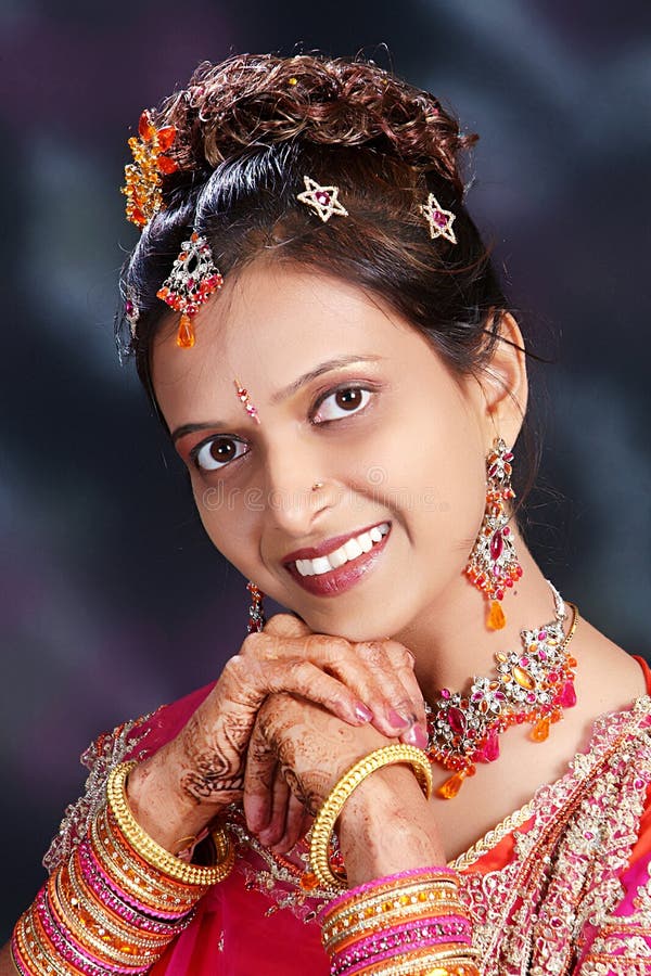 Beautiful Gujarati Girl stock photo. Image of creative - 4922470