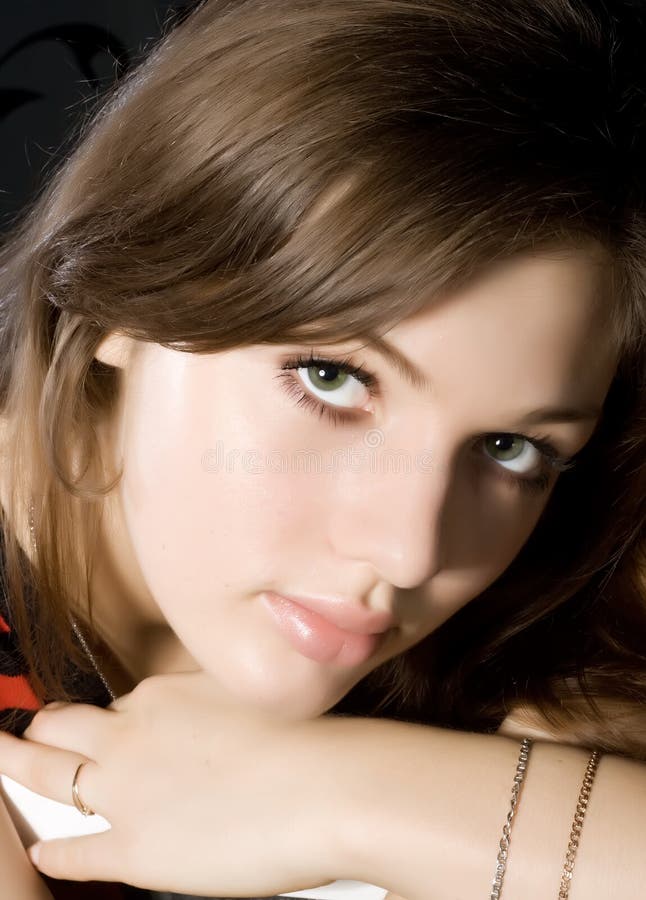 Beautiful eyes royalty free stock photos