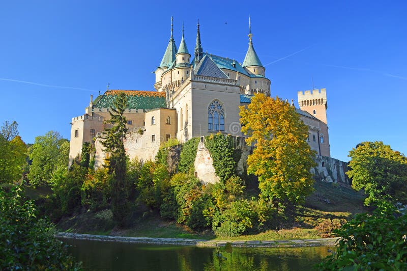 Beautiful Bojnice Castle, Slovakia