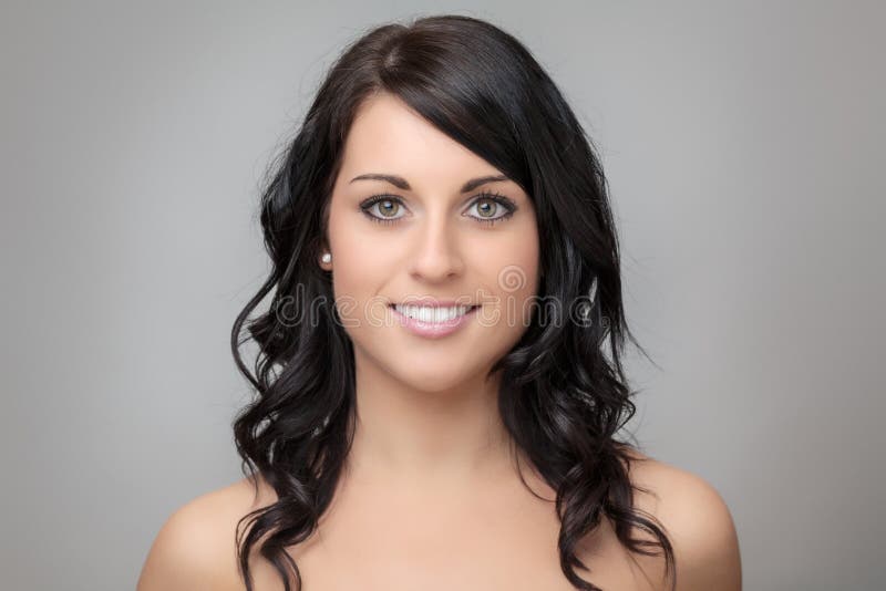 Beautiful female stock image. Image of portrait, cute 37425903