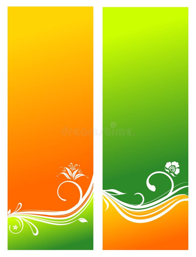 Beautiful Floral Backgrounds Stock Vector - Illustration of leaf, abstract:  10266376