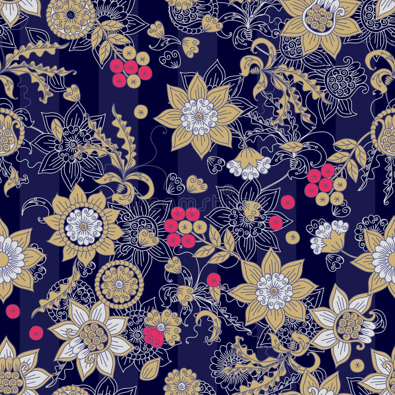 Flora motif Motif Batik