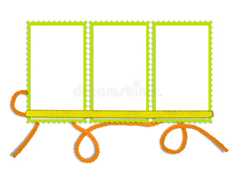 Beautiful frame stock illustration