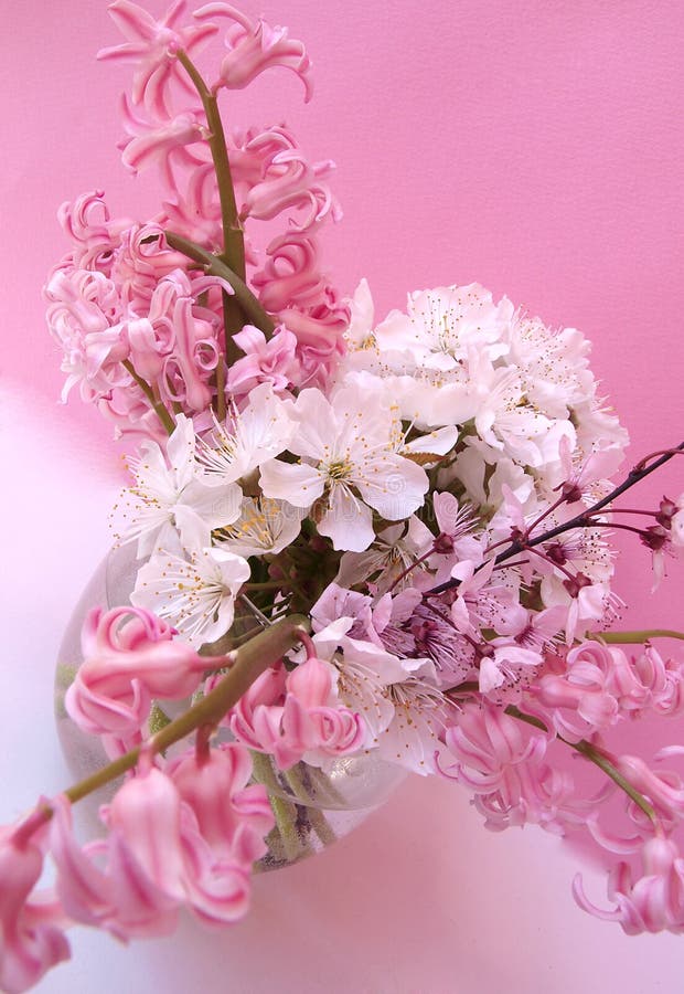 Beautiful fresh flowers in vase