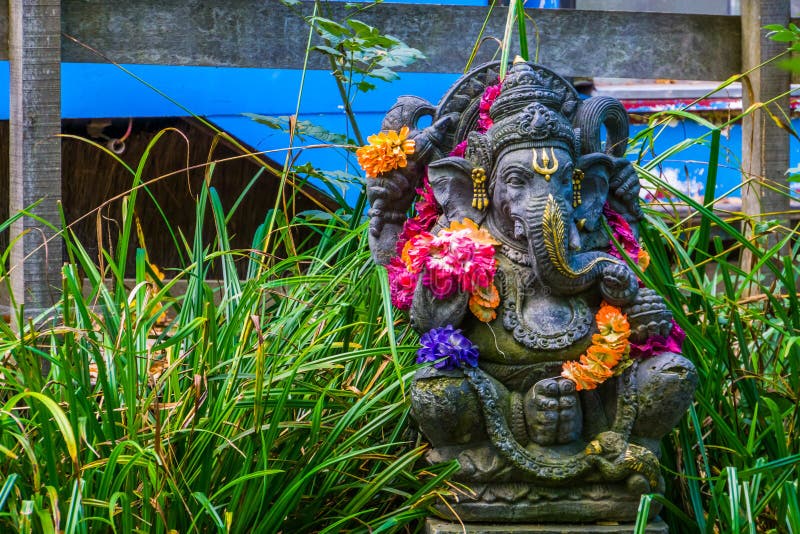 Sculpture of Indian Woman Praying Stock Photo - Image of goddess, color ...