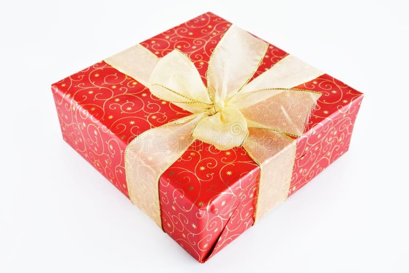 Beautiful Gift Box with Large Bow Stock Photo Image of luxury, give