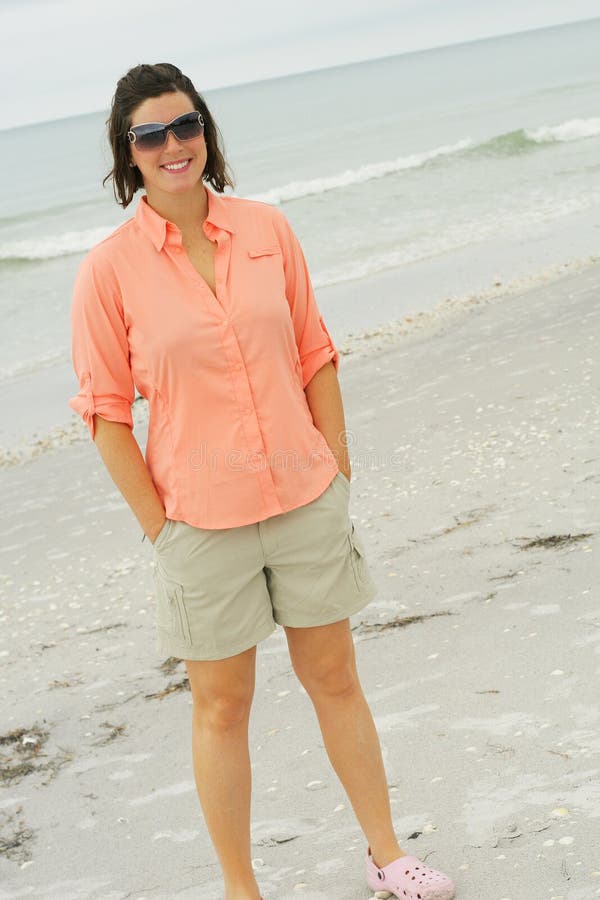 Beautiful girl at the beach