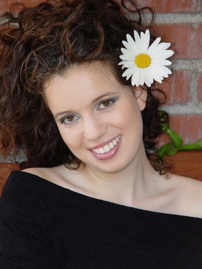 Beautiful girl laughing