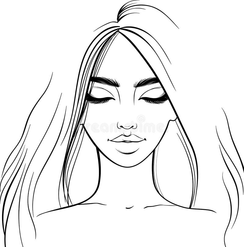 How to Draw Closed Eyes