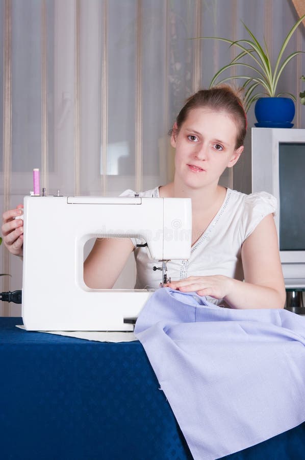 Sewing machine stock photo. Image of sewing, needlework 2191954