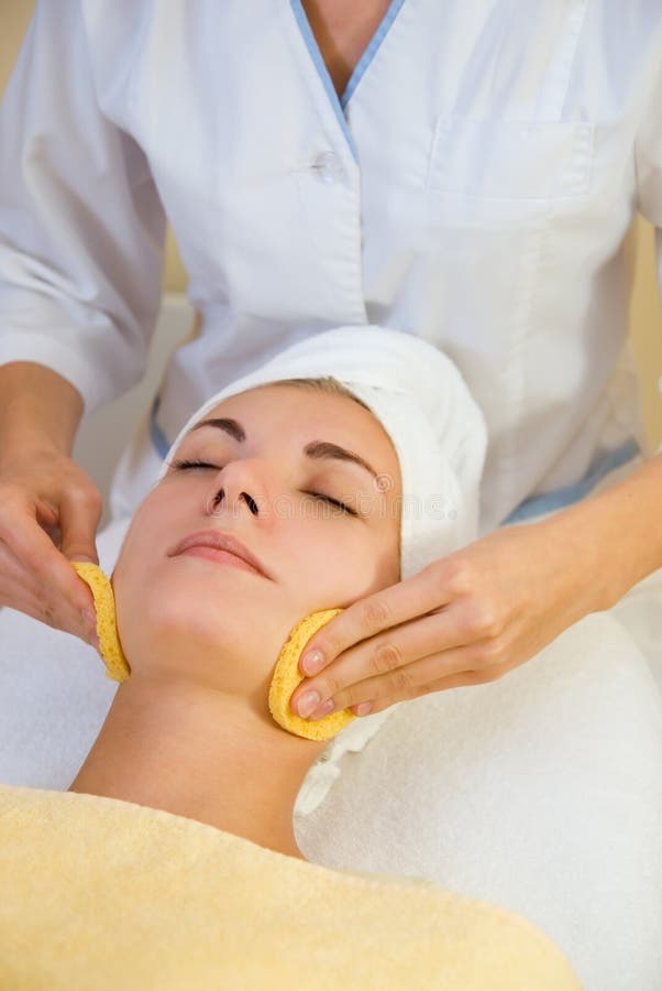Beautiful Girl in Spa Salon Stock Photo Image of comfort, medical